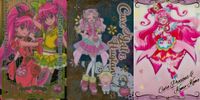 ux174カード まとめ プリキュア あいのめぐみ カード ハピネスチャージプリキュア キュアエール P 01 P 16 ウエハース5 No.01 SR キュアプレシャス