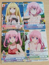ToLOVEる トラブル とらぶる カード VICTORY SPARK ヴィクトリースパーク 水着のモモ バスタイム ナナ ヤミ