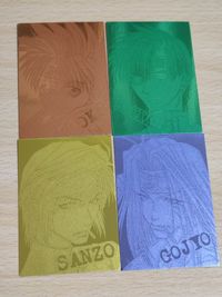 Saiyuki Genjo Sanzo Genjyo Kintoki Holo Card Lot