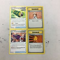 ポケモンカード 旧裏面 海外 英語版 ４枚れんげきの巻物飛竜の巻 いちげきの巻物牙竜の巻 いいきずぐすり マサキ 30 サムネイル 1