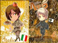 カード ヘタリア まとめ 【 イタリア プロイセン】 コミックバーズ 特典 スペシャル SP コミック 2 キャラクターカード Axis Powers フロンティアワークス Frontier Works サムネイル 2