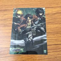 Attack on Titan Card Lot Clear Cards Mikasa Eren サムネイル 7
