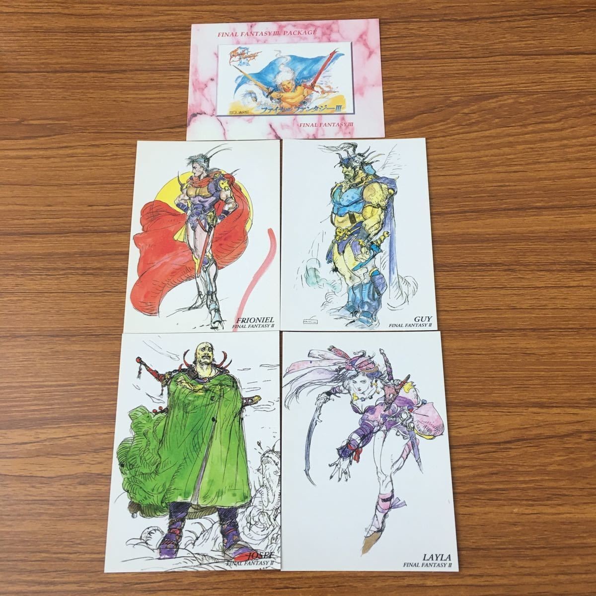 カード トレカ まとめ ファイナル ファンタジー FF 天野 喜考 ガイ フリオニール レイラ ヨーゼフ 28