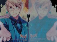 カード ヘタリア 【 アメリカ】 クリア 非売品 CD 特典 プロモ Axis Powers フロンティアワークス Frontier Works サムネイル 2