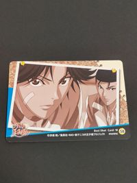 テニスの王子様 ベストショット カード 書店の王子様 ムービック movic 菊丸英二 大石 サムネイル 2