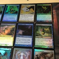 Foil PWシンボル付き再販カード 24枚 MTG まとめ マナ編みスリヴァー 光らせの子 霧虚ろのグリフォン EN 直近高騰カード サムネイル 3