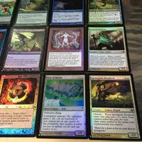Foil PWシンボル付き再販カード 24枚 MTG まとめ マナ編みスリヴァー 光らせの子 霧虚ろのグリフォン EN 直近高騰カード サムネイル 5