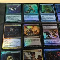 Foil PWシンボル付き再販カード 24枚 MTG まとめ マナ編みスリヴァー 光らせの子 霧虚ろのグリフォン EN 直近高騰カード サムネイル 2