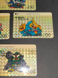 SDガンダム カードダス 253 キュベレイ 251 Cガンダム Zガンダム Sガンダム 200 210 ジョニー・ライデン少佐専用 ザク サムネイル 4