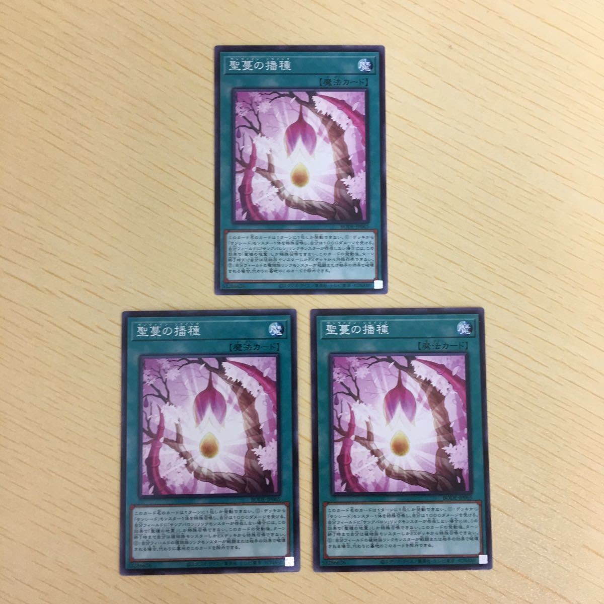 遊戯王 ノーマル カード トレーディングカード 聖蔓の播種 まとめ
