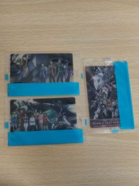 Gundam 00 Double O Clear Card Morinaga Wafer Sealed