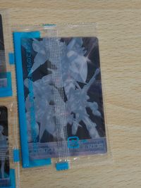 ガンダムoo ダブルオー 00 ダブルオーガンダム 未開封 森永 クリアカード カード ウエハース 1 / 2 機動戦士ガンダム00 ダブルオー ウエハースカード キービジュアル ティエリア ロックオン サムネイル 6