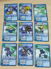 キュウビモン Bo-4t ムシャモン Bo-10t テリアモン Bo-9t レナモン Bo-3t