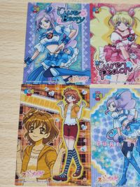 trks4 フレッシュ プリキュア YES キュアピーチ エンスカイ クリアカード 丸正 シャイニングクリアカード シール サムネイル 4