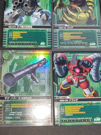 アナベル・ガトー カードビルダー 0083 ゲルググJ グフ飛行試験型 ゴッグ シャア専用ゲルググ ドゾック ザク・マリンタイプ サムネイル 4