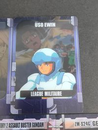 ガンダム総集編ウェファーチョコ 機動戦士ガンダムアニバーサリーカード ウエハース ウッソ カテジナ V2アサルトバスターガンダム サムネイル 2