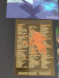 エヴァンゲリオン クリア アマダカード 2 アマダP.P.カード クリスタルカード collection number50 ウエハース まとめ 綾波レイ シンジ 葛城ミサト サムネイル 4