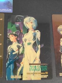 エヴァンゲリオン クリア アマダカード 2 アマダP.P.カード クリスタルカード collection number50 ウエハース まとめ 綾波レイ シンジ 葛城ミサト サムネイル 3