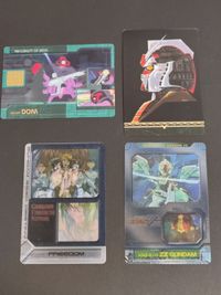 Mobile Suit Gundam Morinaga Wafer Card Lot Holo