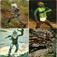 Kamen Rider Vintage Cardbee Card Lot Condition C-D
