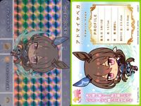 Uma Musume Carddass Admire Vega Sakura Laurel Lot Rare サムネイル 2