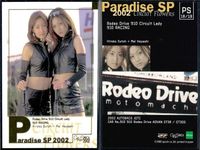 カード まとめ ギャルズパラダイス インスパイア 箔押し 2002 PS SP スペシャル パラダイス GALS PARADISE ギャルパラ レースクイーン グラビア epoch サムネイル 3