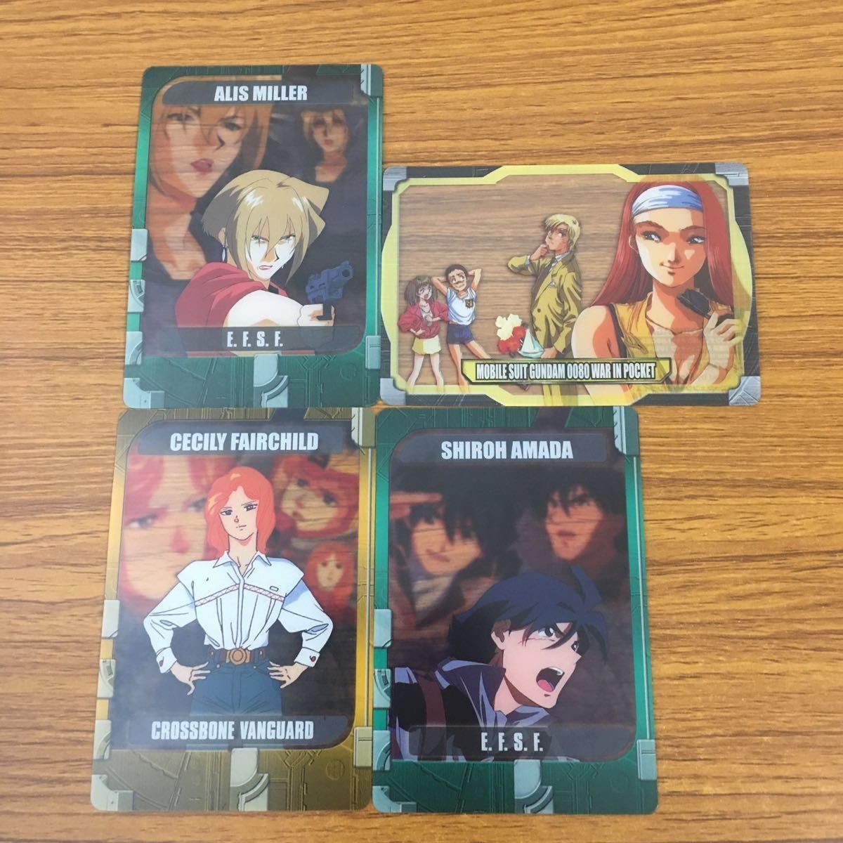 Clear Card Lot Gundam Alice Mirror Cecily Fairchild Shiro Amada
