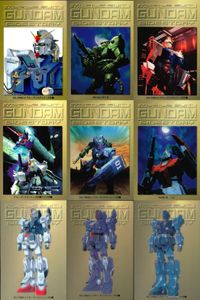 Gundam Chronicle Carddass Card Lot Japanese
