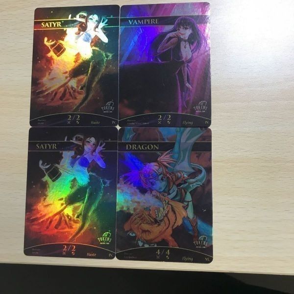 Magic The Gathering Token Vampire Dragon Satyr Foil Lot Japanese