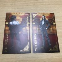 送料無料 カード ハンターハンター ウヴォーギン ノブナガ アニメイトカフェ マッドハウス 非売品 hunter×hunter ca10-2 0121