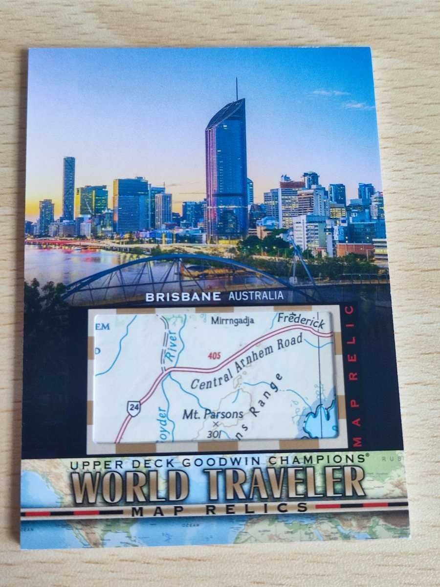 world traveler ワールドトラベラー カード ブリスベン Brisbane オーストラリア アッパーデック upper deck