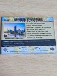 world traveler ワールドトラベラー カード ブリスベン Brisbane オーストラリア アッパーデック upper deck サムネイル 2