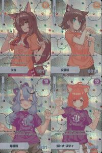 カード にじさんじフェス 2022 コレクションカード レア まとめ フミ 野環 毫胆尊 225/236 vtuber ホロ キラ サムネイル 1
