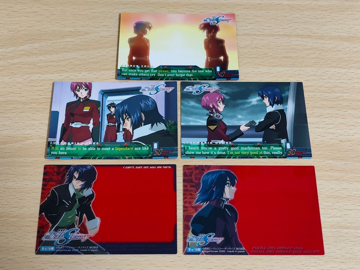 機動戦士ガンダムSEED DESTINY キャラ単 カード No.64 108 123 アスラン・ザラ ルナマリア・ホーク キラ・ヤマト クリアカード