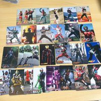 仮面ライダー てれびくん 非売品 付録 ふろく カード まとめ V3 スカイライダー アギト カブト ブレイド r300 o5-1