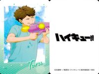 カード ハイキュー まとめ プラスチック 岩泉 一 及川 徹 TORU HAJIME はじめ とおる サムネイル 2
