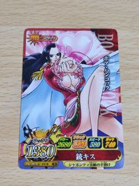 One Piece Treasure World Boa Hancock Gun Kiss Card