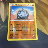 ポケモンカード 旧裏面 海外 英語版 ホロ キラ サイホーン 20 Rhyhorn サムネイル 1