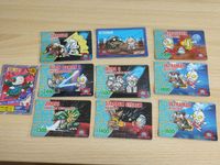 Ultraman Club Carddass Ultraq Seven Alien Card Lot Bundle
