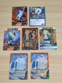 ナルトカードゲーム 忍-223 UR 綱手姫＆シズネ 222 カツユ ナルト NARUTO THE GALLERY ギャラリー SSR 入場 特典 ゲマキ風カード 自来也