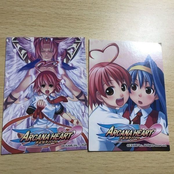 交渉歓迎 ca7-3 アルカナハート 非売品 プロモ pr-01 pr-02 まとめカード 0120