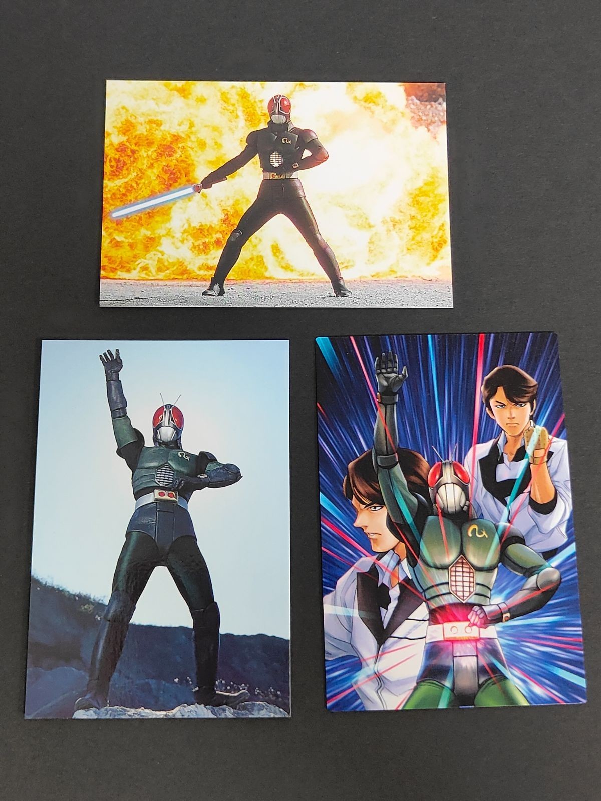 仮面ライダー カード 仮面ライダーR BLACK RX ブラックRX リボルクラッシュ カルビー チップス 137 076 663 村枝賢一
