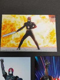 仮面ライダー カード 仮面ライダーR BLACK RX ブラックRX リボルクラッシュ カルビー チップス 137 076 663 村枝賢一 サムネイル 4