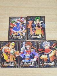 Wild Arms 3 Promo Card Set P-01 P-02 P-03 P-04 P-05 Japanese