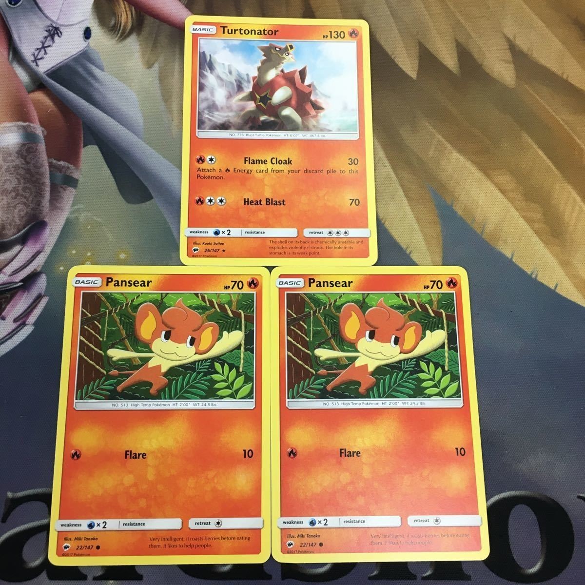 ポケモンカード 旧裏面 英語 海外版 3枚 バクガメス バオップ 30
