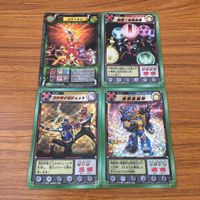 Super Sentai Card Lot Hurricanger Gaoranger Rare Holo