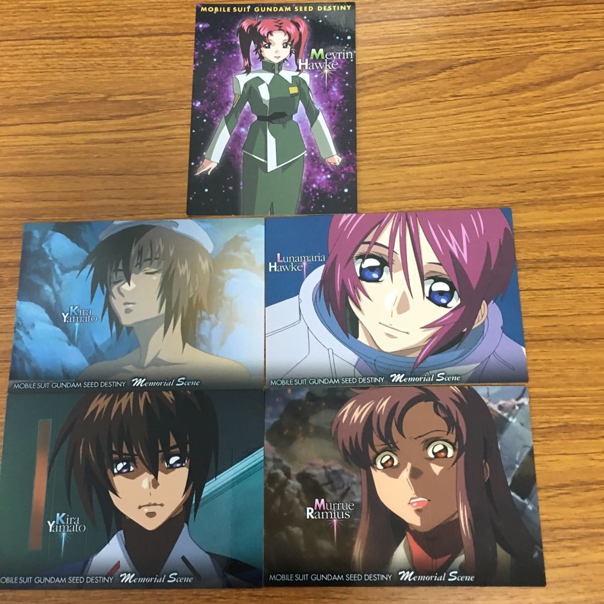 Gundam SEED DESTINY Card Masters Lot Kira Athrun