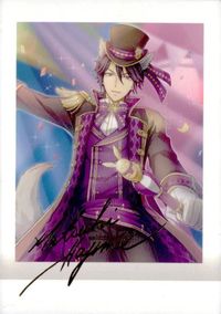 Pasha Colle Tsuki Para Autographed Card Japanese サムネイル 1