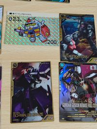 アーセナルベース カード PR-005ガンダムRX-78 ドアン専用ザク LXR01-001 シュヴァルべ<!-利用不可文字-!>グレイズ(アイン<!-利用不可文字-!>ダルトン専用) AR04-002 AR01-015 サムネイル 3