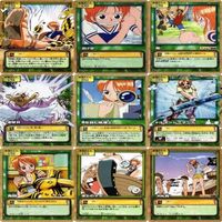 【状態B】ナミ ビビ 私服 水着 ワンピース ハイパーバトルカードダス カードゲーム カード まとめ